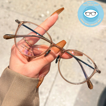 Gọng nhựa càng kính titanium mã 9108